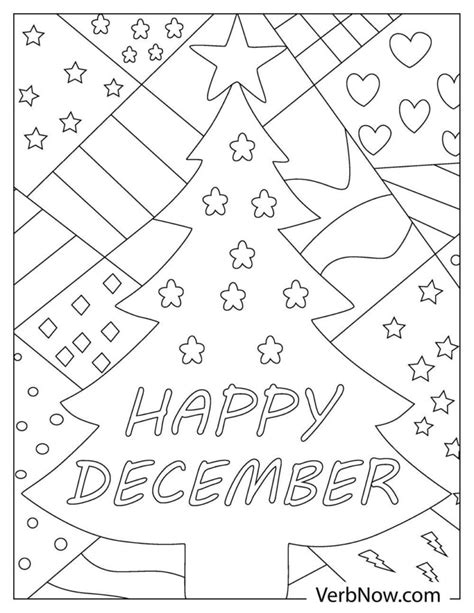 december coloring pages   printable  verbnow