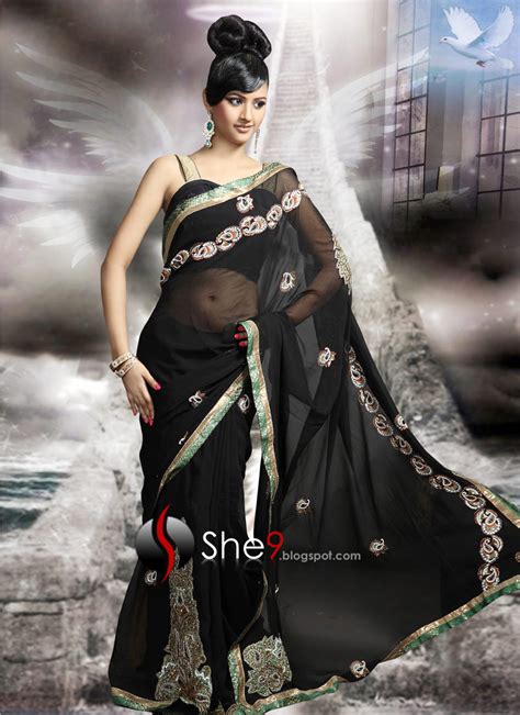 Butterfly Saree Latest Butterfly Fashion Saree Designs ~ She9