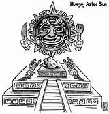 Aztec Mythology Goddesses sketch template