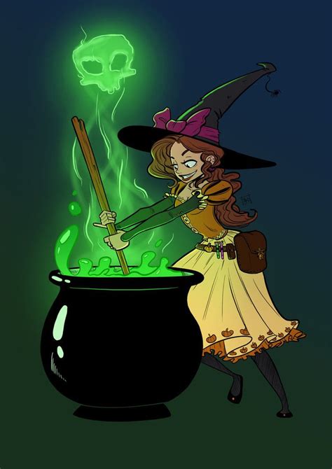 Witch S Brew By Feloniusmonk On Deviantart Cartoon Witch