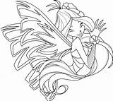 Coloring Sirenix Flora Pages Icantunloveyou Deviantart Numerals Roman sketch template