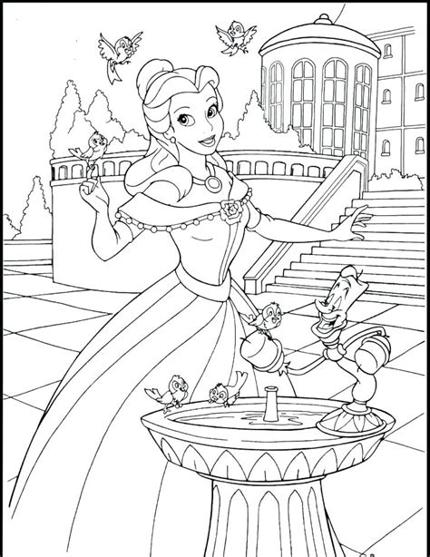 princess  castle coloring pages  getcoloringscom  printable