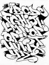Graffiti Alphabet Lettering Fonts Styles Font Letters Cool Names Tattoo Text Coloring Pages Choose Board Color sketch template