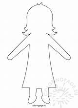 Girl Paper Template Doll Printable Reddit Email Twitter Coloringpage Eu sketch template