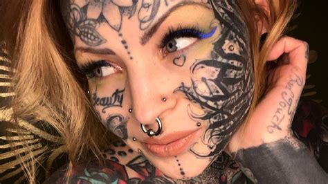 Tattoo Artist Aleksandra Jasmin Mum’s Body Covered In Ink Photos