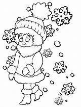 Winter Coloring Pages Coloringpages1001 sketch template