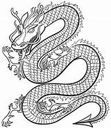 Dragon Chinois Japonais Imprimer Nouvel Momes Magique Serpent Drago Grande Dessins Tete Adulte Coloriages Isaac Enfant Spirale Draak Chine Décorer sketch template