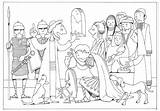 Cornelius Peter Coloring Pages Jesus Kids Bible Told Crafts Activities Printable Sheet Vision Sunday School His Fun sketch template