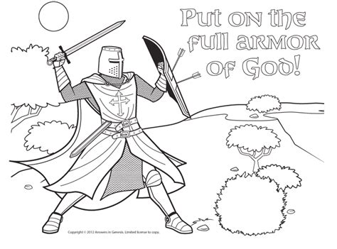 armor  god armor  god sunday school coloring pages bible verse