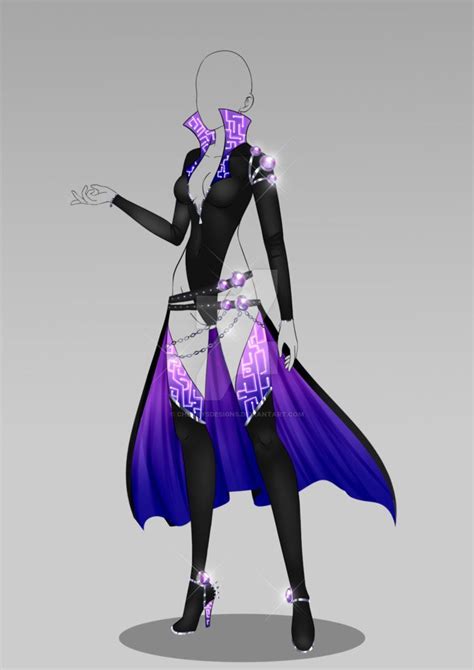 closed auction adopt outfit   cherrysdesigns fashion design drawings fantasy