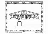 Coloring Hall City Pages Edupics sketch template