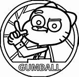 Gumball Coloring Pages Circle Amazing Agent Epic Sheet Children Angels Little Wecoloringpage sketch template