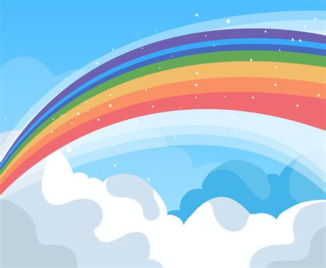 rainbow  vector art   downloads
