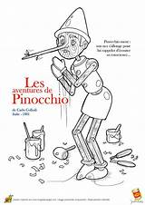 Pinocchio Contes Imprimer Marionette Hugo Hugolescargot sketch template