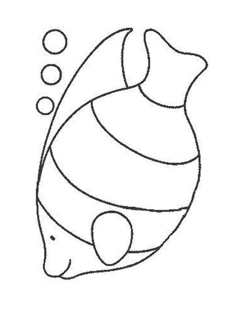 fish templates fish coloring page fish template fish outline