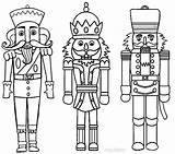 Nutcracker Coloring Pages Christmas Printable Kids Colors Choose Board Xmas sketch template