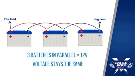 wiring batteries  series  parallel battle born batteries