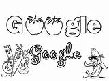 Google Coloring Pages Print Fruits Printable Getcolorings Color Designlooter Getdrawings sketch template
