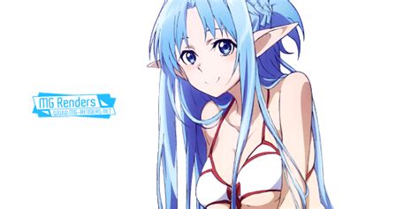 sword art online yuuki asuna render 56 anime png image without background