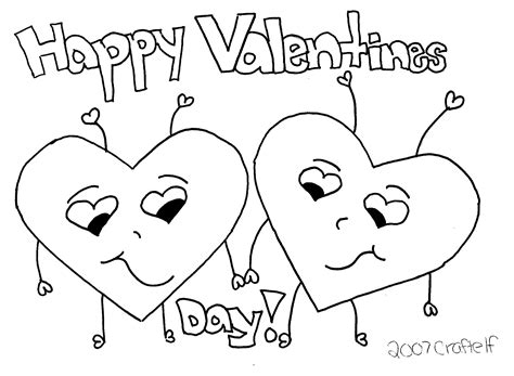 ideas  coloring pages  kids valentines day home