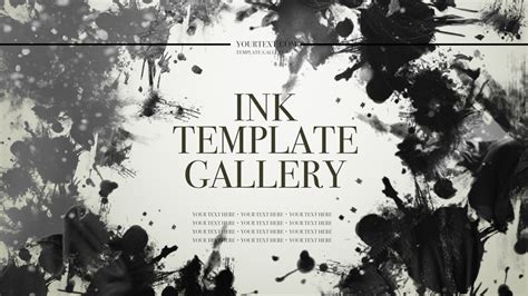 ink template gallery coremelt creators  plugins  video editors