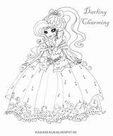 Ever After High Coloring Pages Cerise Doll Printable Darlings Star Kara Hood Realm Monster Adult Getcolorings Novi Stars Getdrawings Dolls sketch template