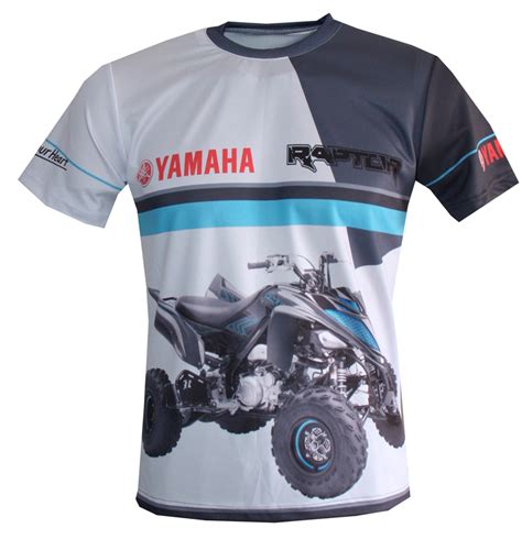 yamaha raptor t shirt with logo and all over printed picture t shirts with all kind of auto