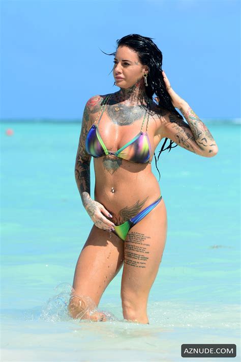 jemma lucy sexy tattooed body on holiday in the dominican republic aznude