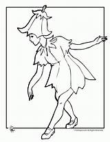 Coloring Pages Flower Fairy Popular sketch template