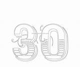 30 Number Stencil Decorative Numbers Freenumberstencils Template sketch template