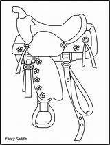 Rodeo Rider Horse sketch template