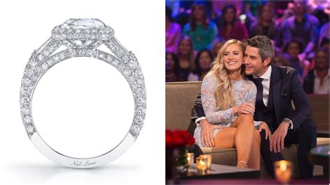 ‘bachelor And ‘bachelorette Engagement Rings See The Best Diamonds
