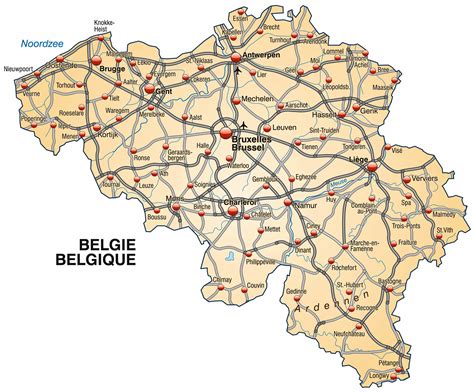 belgie landkaart afdrukbare plattegronden van belgie orangesmile