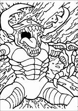 Mcoloring Digimon Monster sketch template