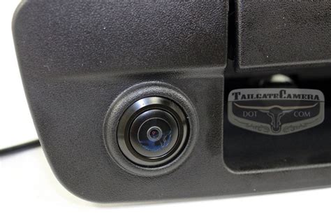 dodge ram backup camera   factory integrated oem fit backup tailgate cameracom