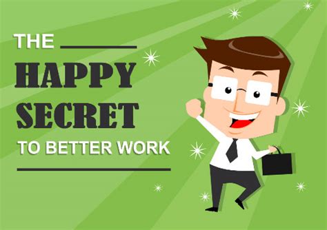 happy secret   work infographic