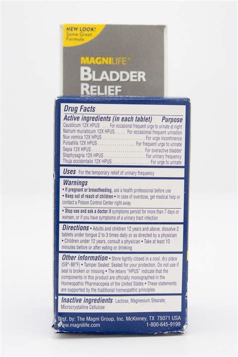 Magnilife Bladder Relief 125 Dissolving Tablets