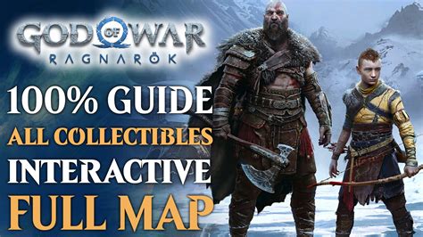 god  war ragnarok   collectibles map guide fextralife