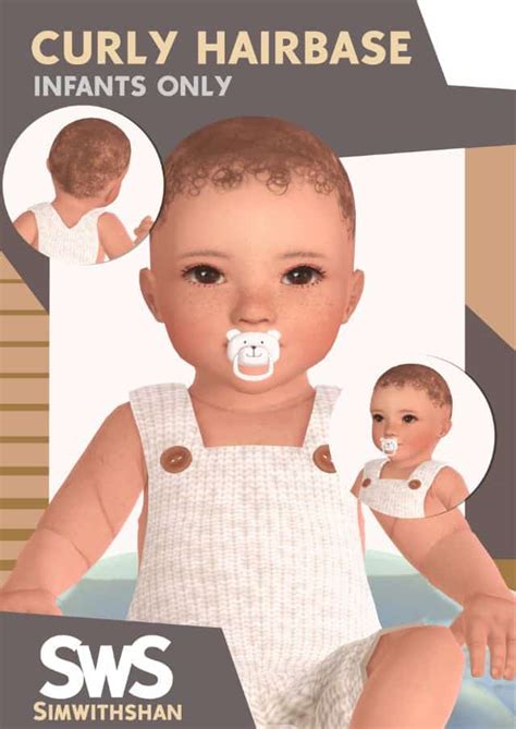 stylish sims  infant hair cc downloads   mods