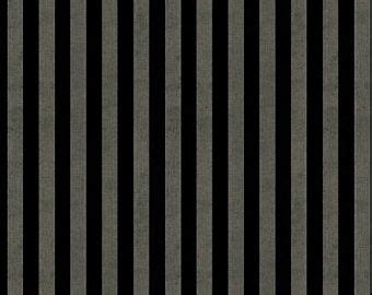 black grey stripe fabric etsy grey stripes striped fabrics black  grey