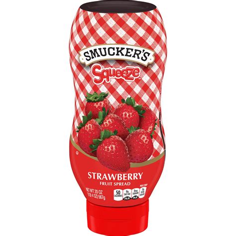smuckers squeeze strawberry fruit spread  ounces walmartcom