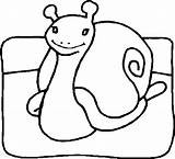 Slakken Kleurplaten Lumache Slugterra Dieren Siput Schnecken Escargots Bergerak Mewarnai Colorat Animasi Animierte Snail Animaatjes Desene Snails Melci Lumaca Caracoles sketch template
