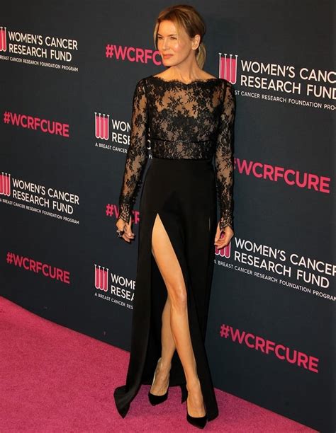 Renée Zellweger Supports Cancer Research In Sheer Bodice Gucci Dress
