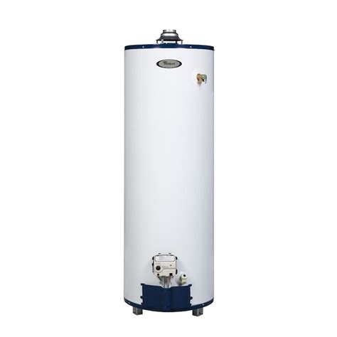 whirlpool  gallon tall  year natural gas water heater   gas water heaters department