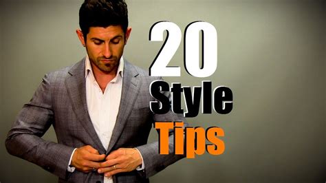 20 simple style tips for men men s style do s and don ts