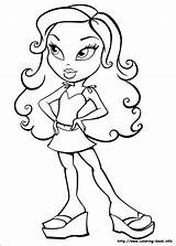 Bratz Kolorowanki Lalki Kolorowanka Druku Dzieci sketch template