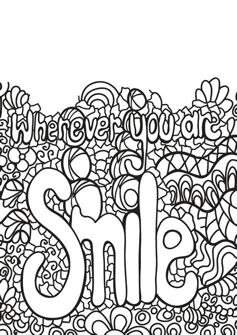 book quote  quotes adult coloring pages