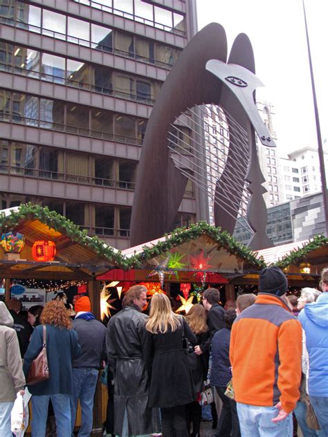 christmas market daley plaza chicago illinois travel   galen  frysinger sheboygan