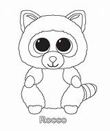 Beanie Boo Coloring Pages Ty Boos Baby Printable Penguin Pepper Cleta Print Choose Board Sheets Dog Party Uploaded User sketch template
