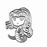 Colouring Pages Naga sketch template
